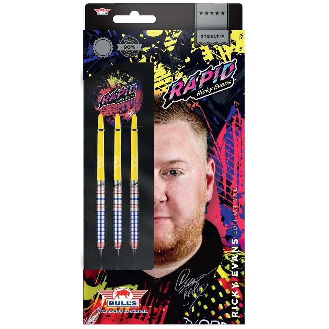 Bull's Ricky Evans 90% - Steel Tip Darts - Dartshopper.com