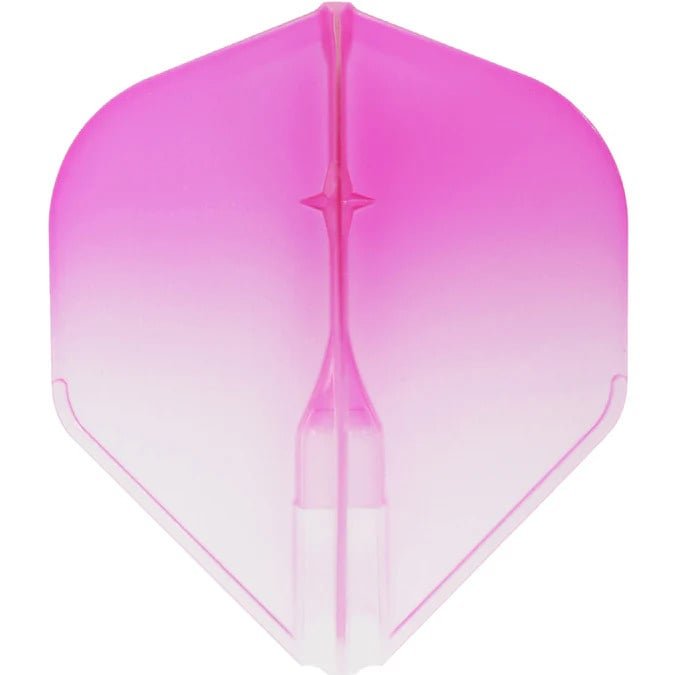 L-Style EZ L1 Standard 2-Tone Clear White Pink - Dart Flights