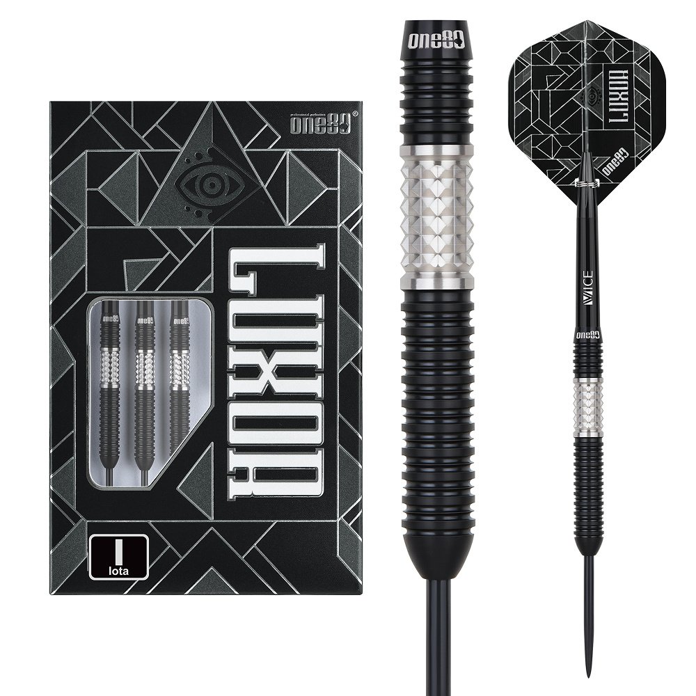 ONE80 Luxor II Iota 90% - Steel Tip Darts - Dartshopper.eu