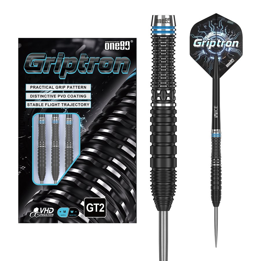 ONE80 Griptron GT2 90% - Šipky Steel