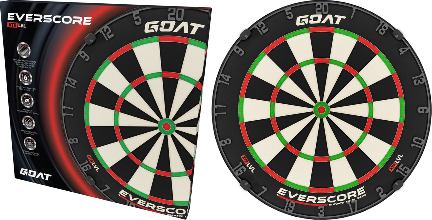 GOAT Everscore XTR LVL Professional Dartboard - Dartshopper