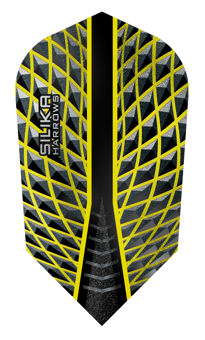 Letky Harrows Silika Slim Yellow Tough Crystalline Coated