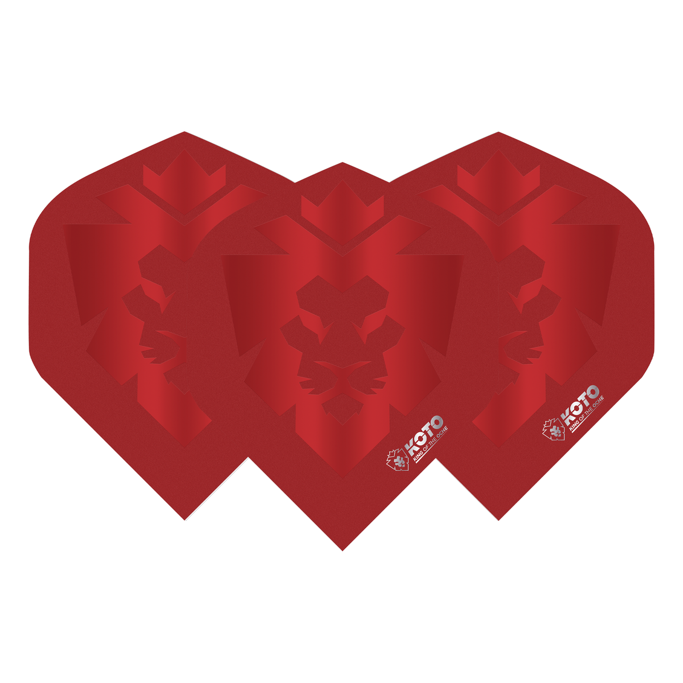 KOTO Red Emblem NO2 Darts Flights