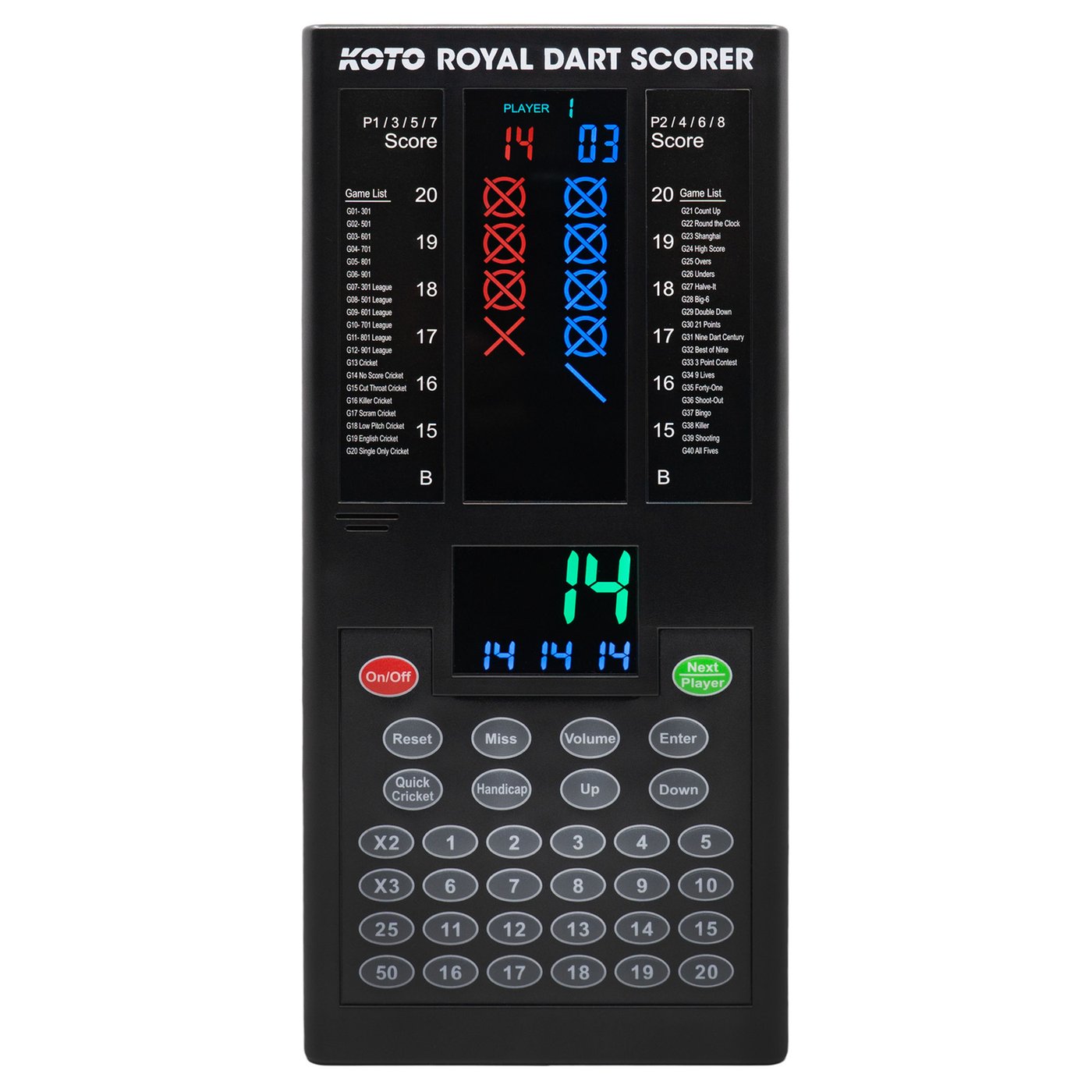 KOTO Royal Dart Scorer