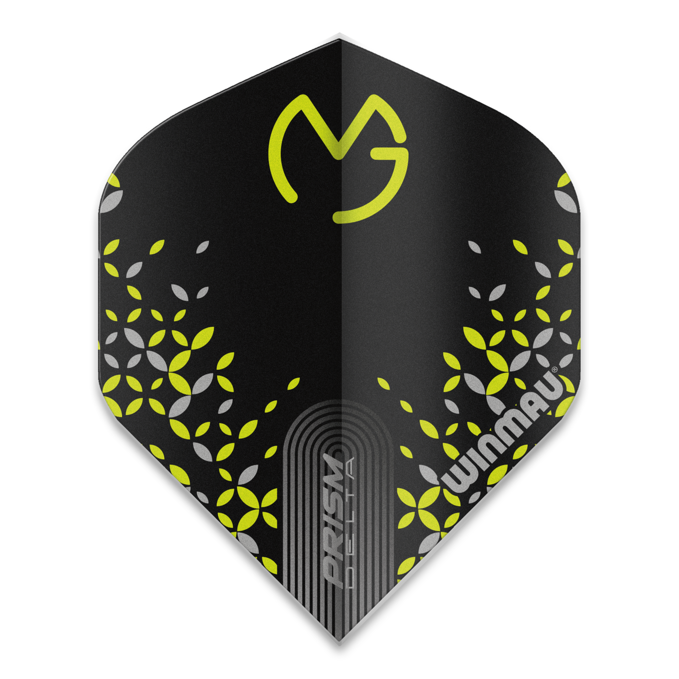Winmau Michael van Gerwen Prism Delta Black/Green Darts Flights