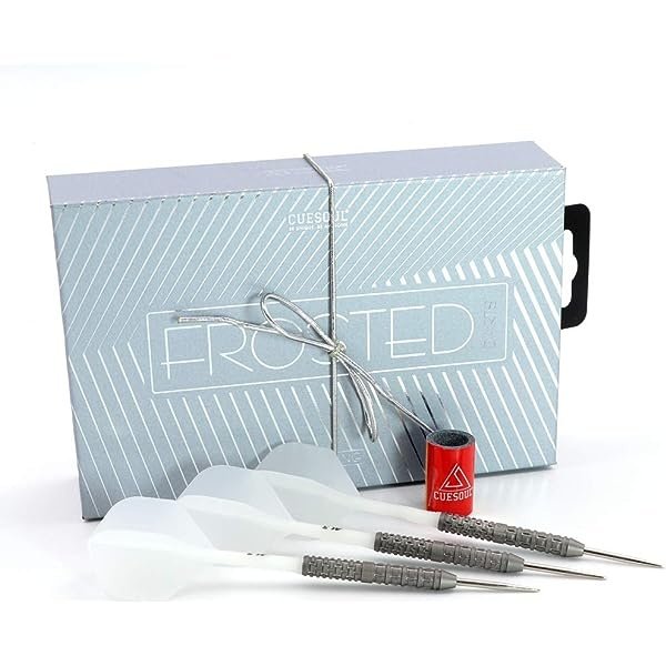 Cuesoul Dazzling Ringed 90% Steel Tip Darts