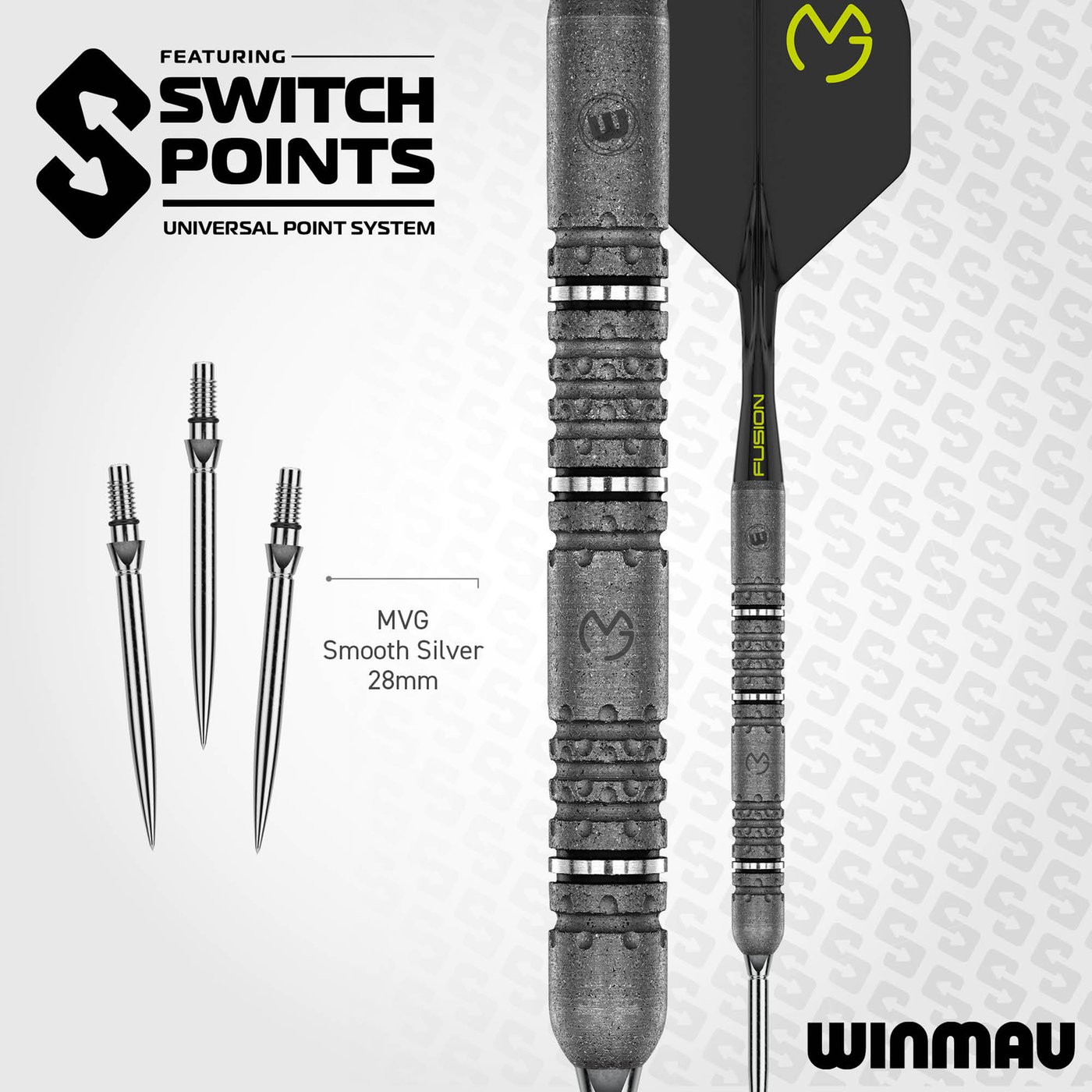 Winmau Michael van Gerwen Signature Edition Switch Point 90