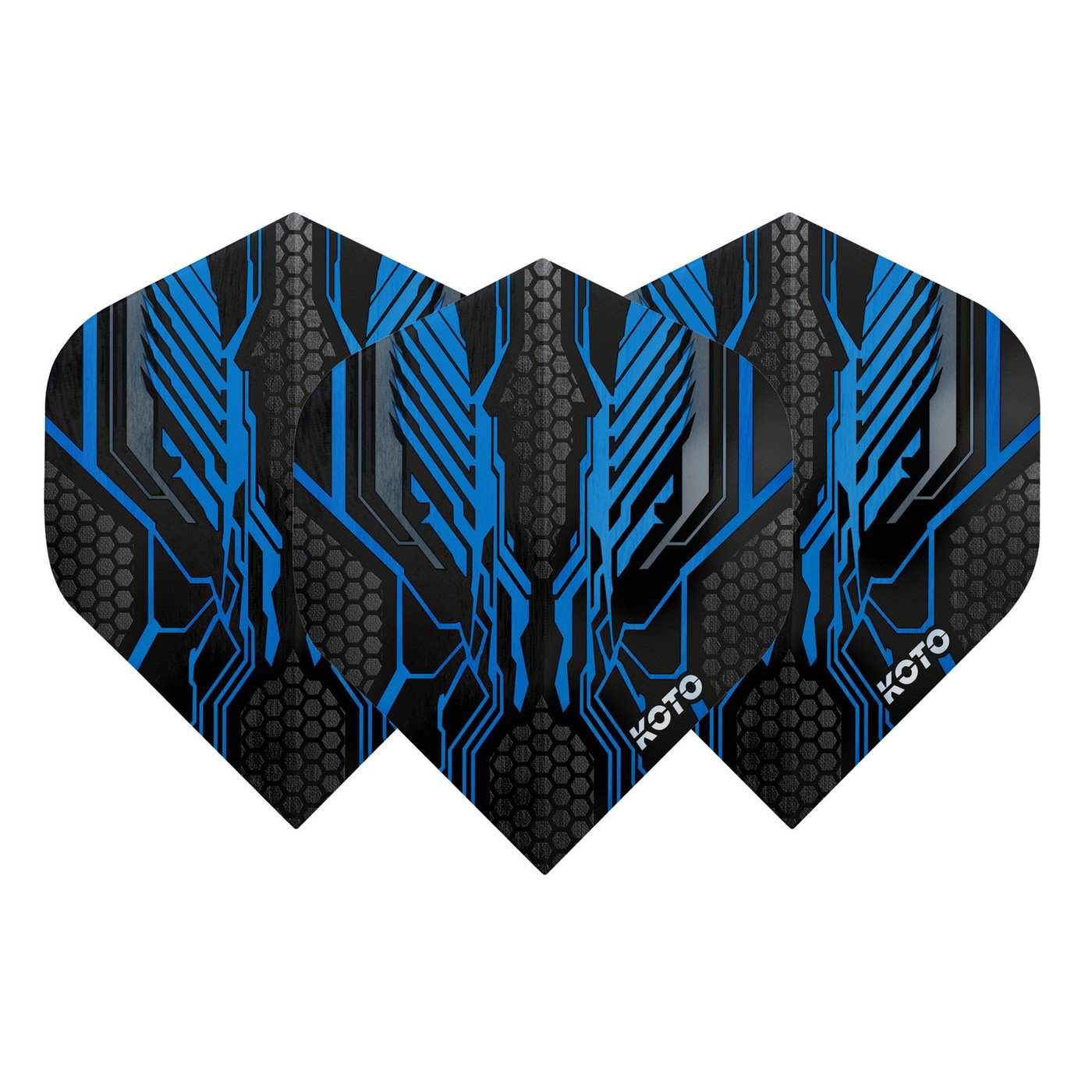 KOTO ZIZ-Wing NO2 Aqua Darts Flights