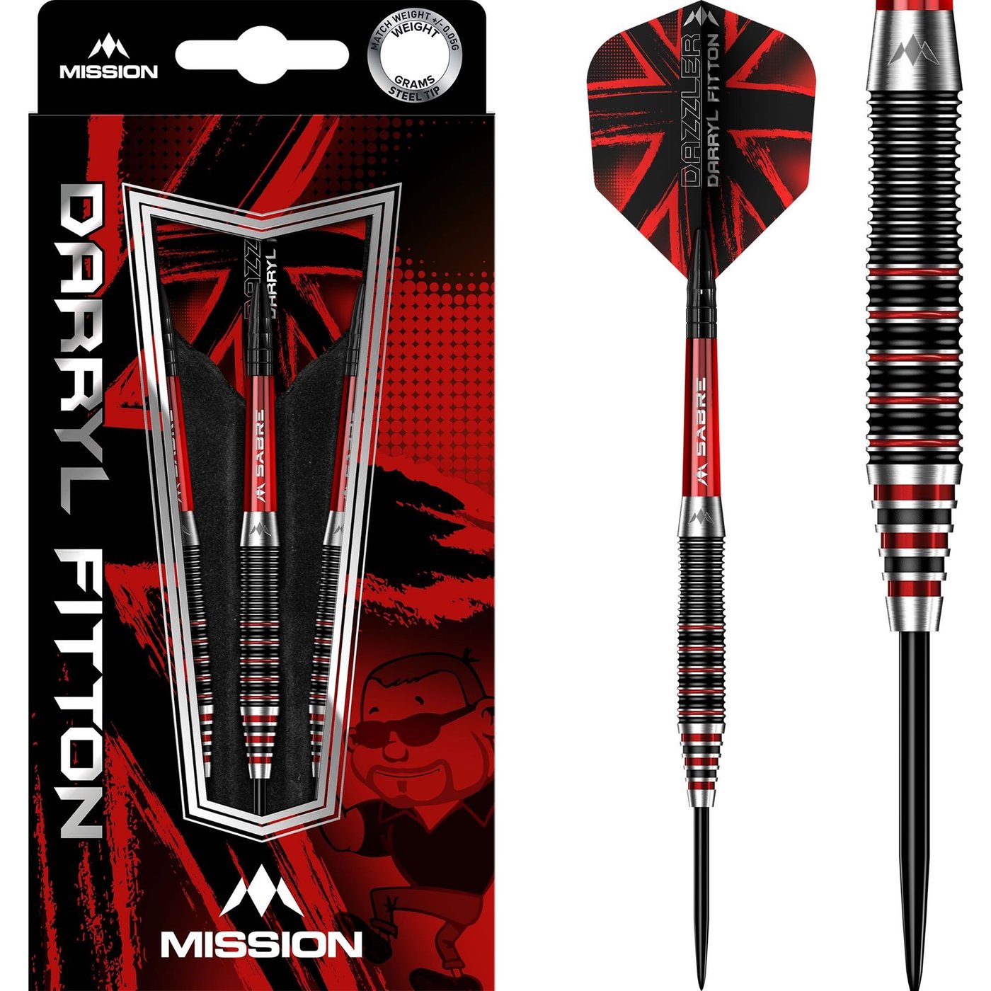 Mission Darryl Fitton 95% Darts