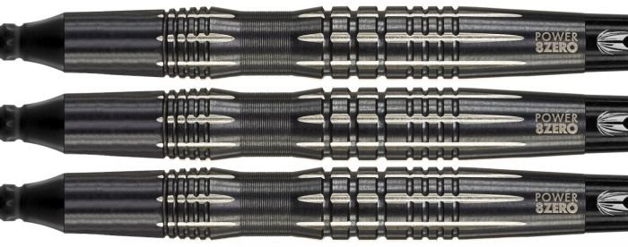 Phil Taylor Power 8ZERO Black 80% Soft Tip Darts