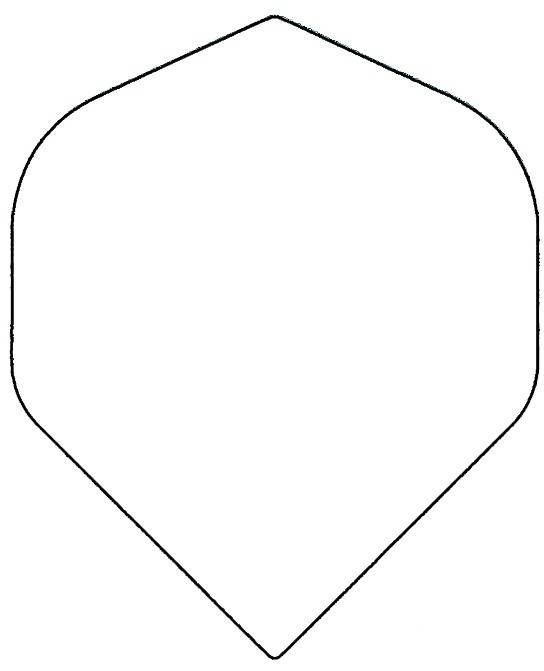 Poly White - Dart Flights