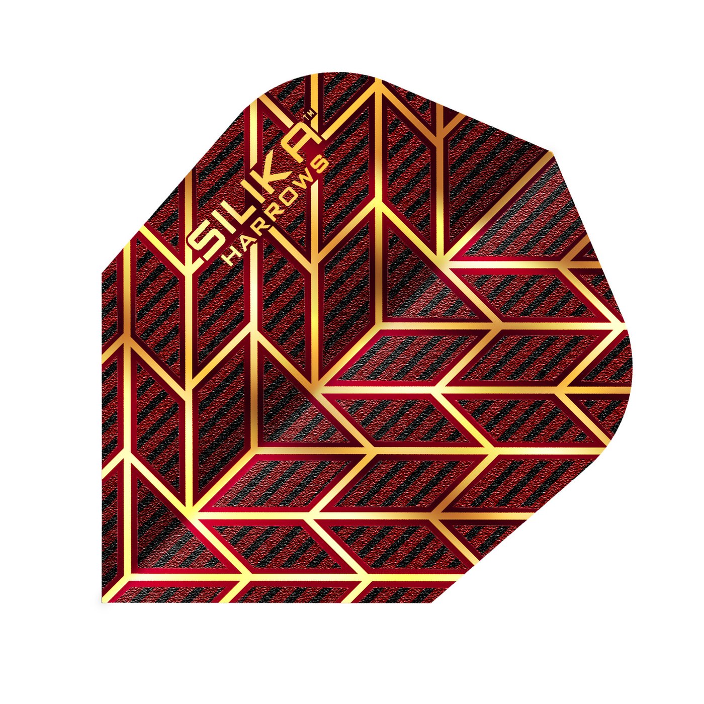 Harrows Silika Monarch Rot NO6 - Dart Flights