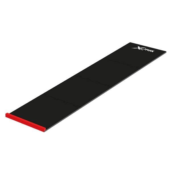 Oche Fléchettes Tapis Fléchettes XQMax Puzzle - Rouge Et Noir