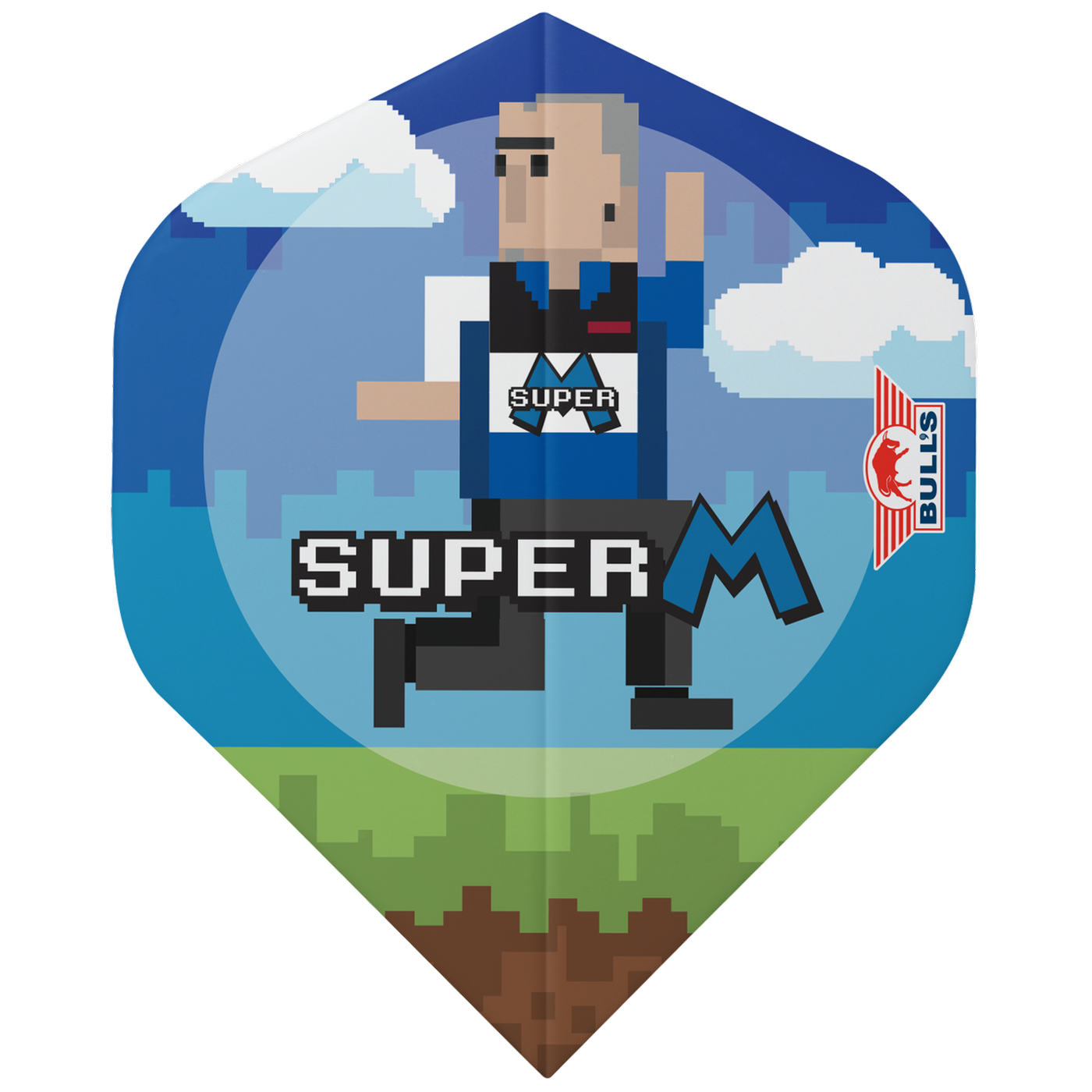 Bull's Mario Vandenbogaerde Cartoon - Dart Flights