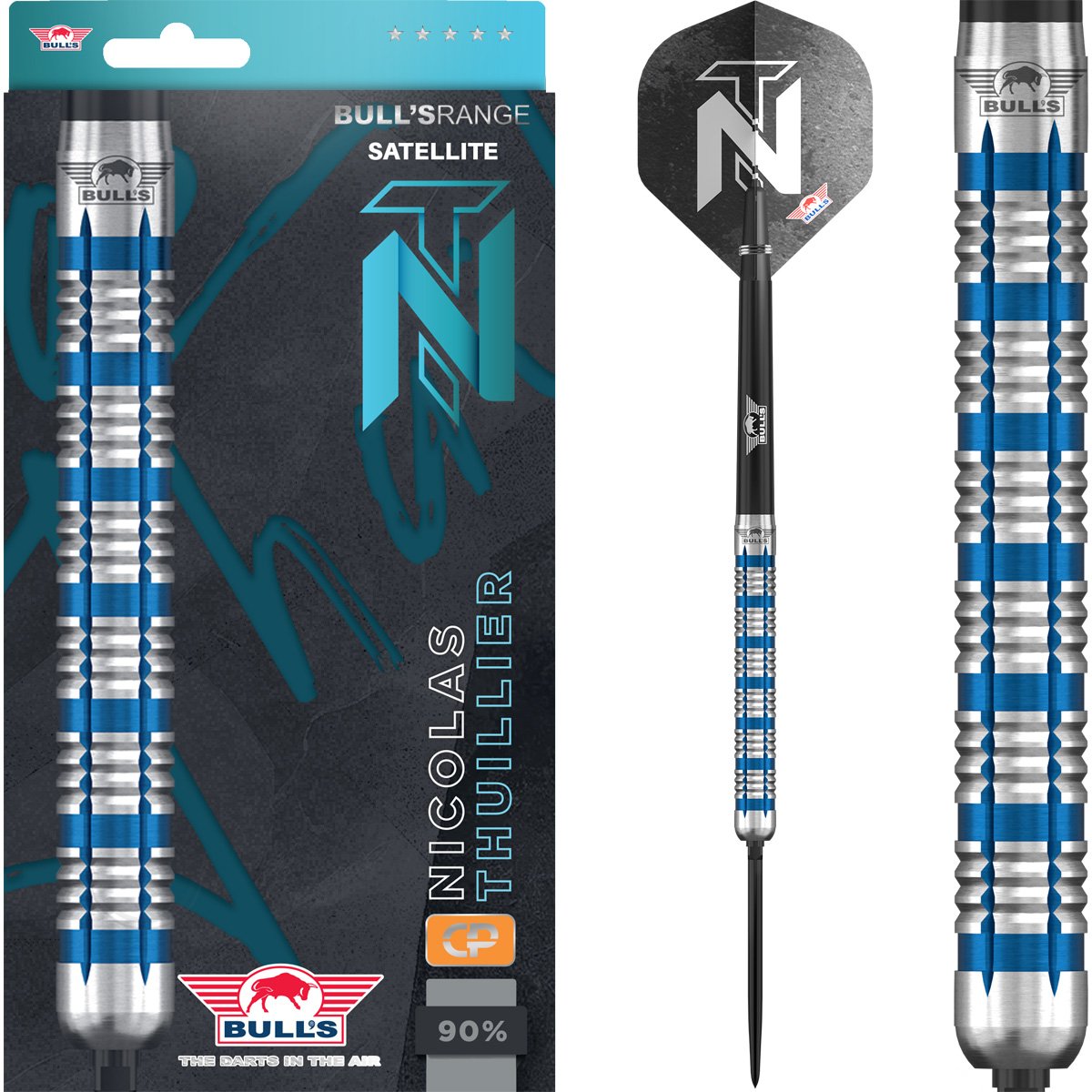 Bull's Nicolas Thuillier Convertible Point 90% - Dardos Punta de Acero