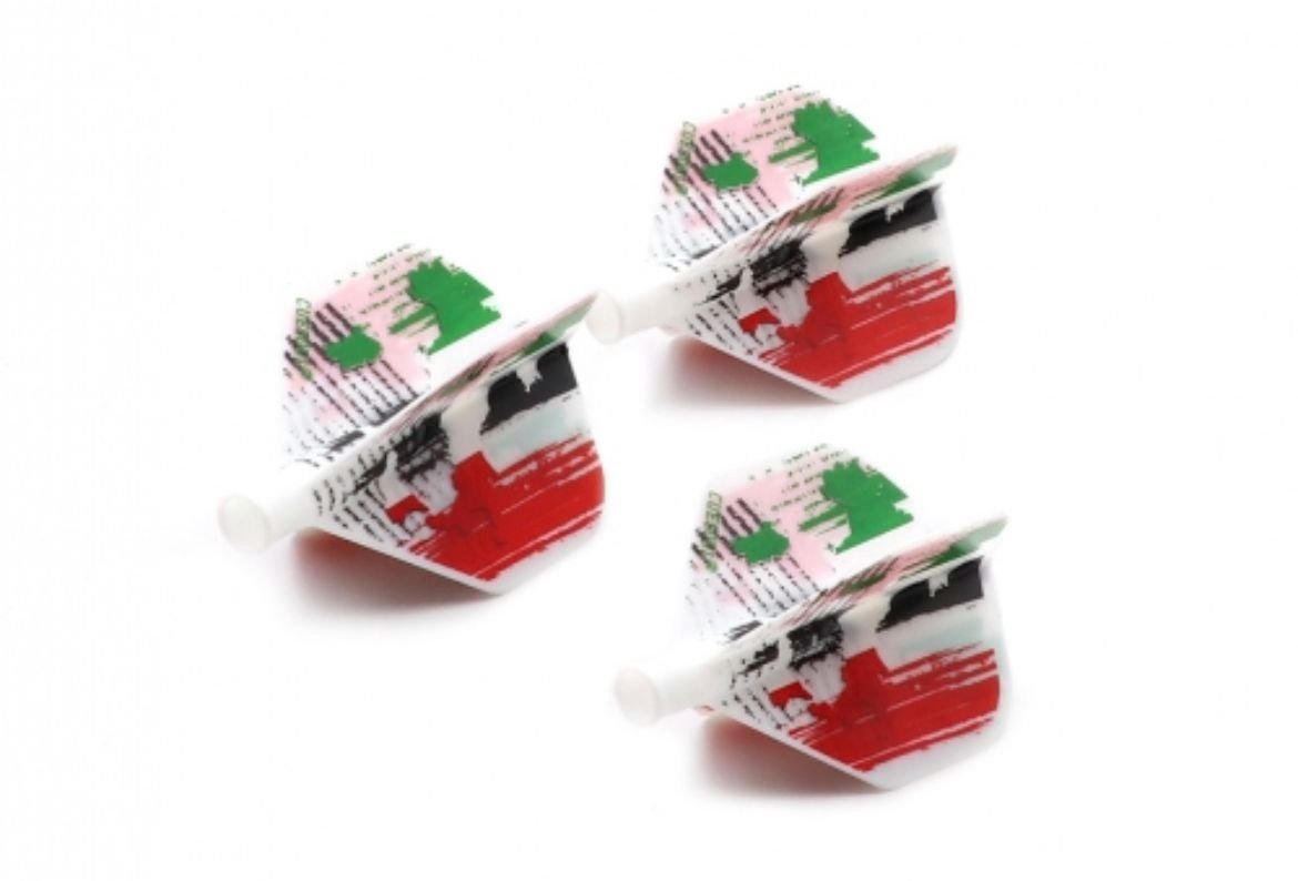 Cuesoul - Tero System AK4 - Italian Flag Standard Darts Flights