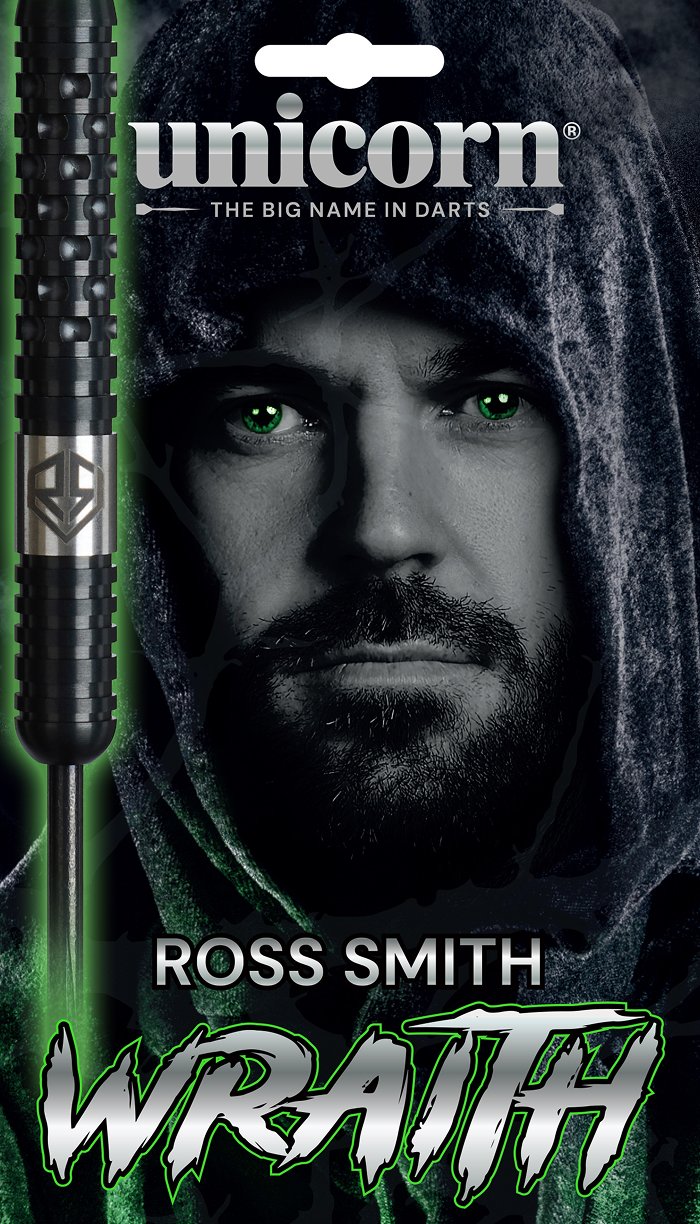 Unicorn Wraith Ross Smith 90% Steel Tip Darts - Dartshopper