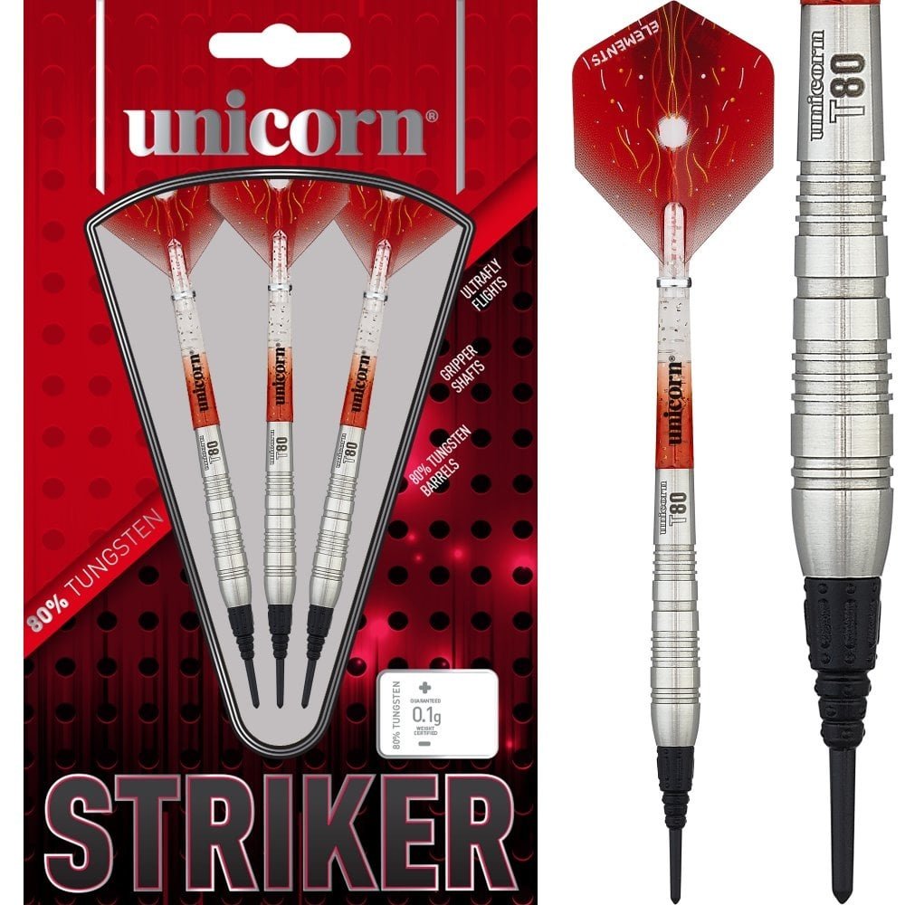 Unicorn Core XL Striker 4 80% Soft Tip Darts