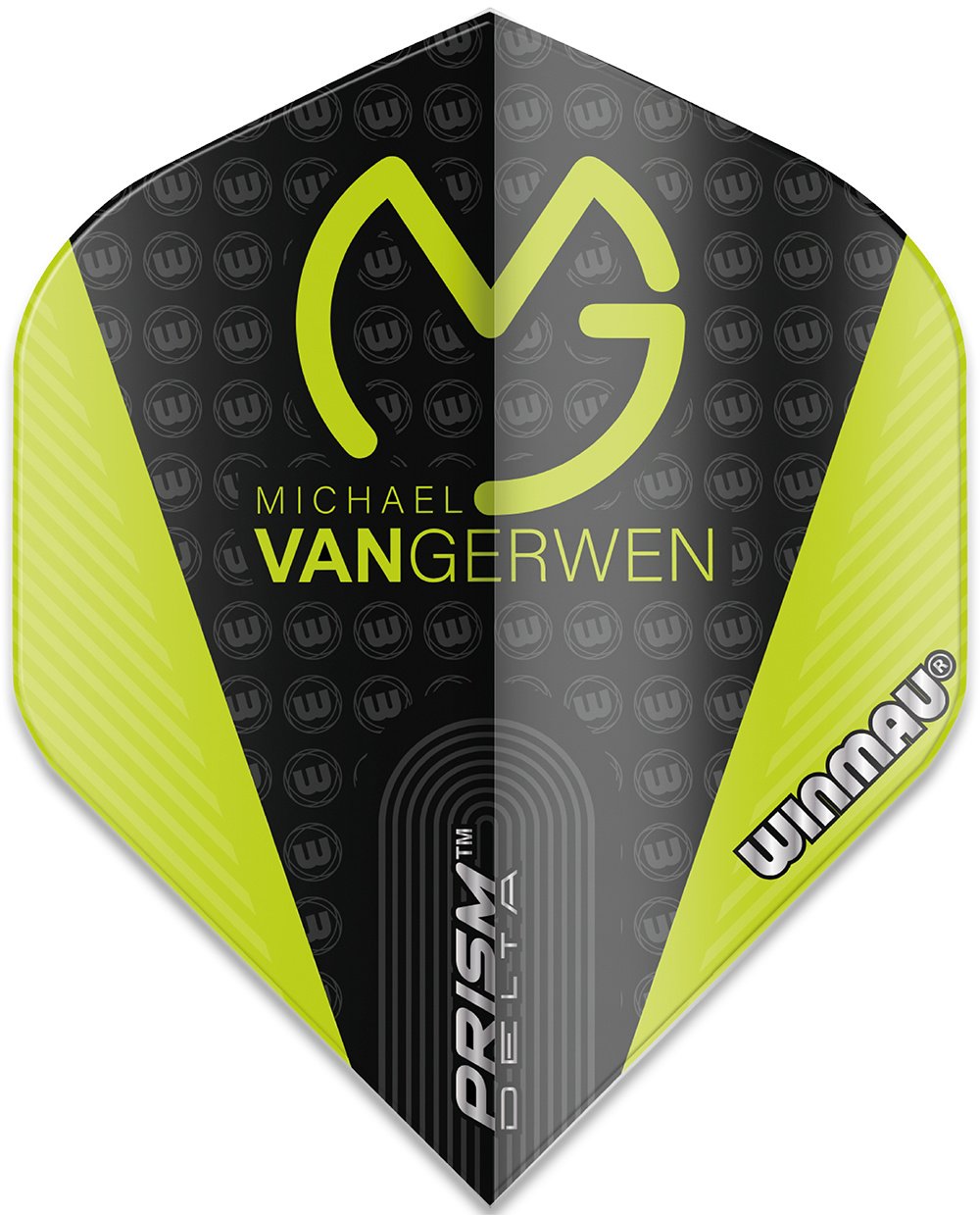 Winmau Michael van Gerwen Prism Delta Green Darts Flights