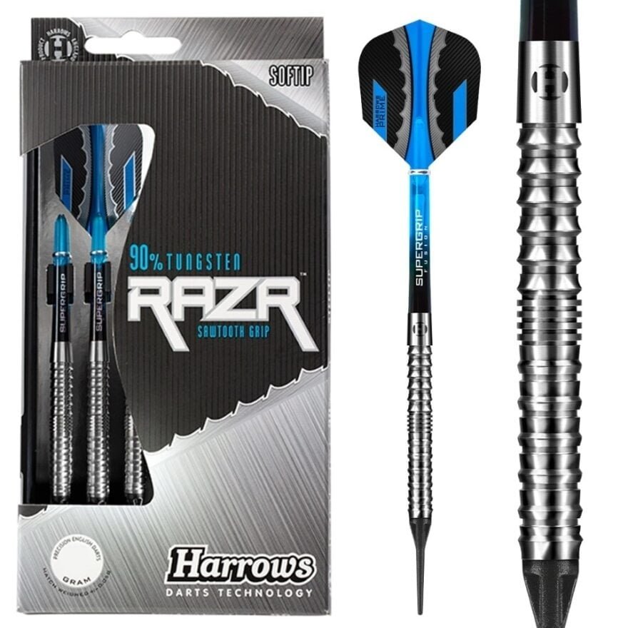Harrows Razr Parallel 90% - Soft Tip Darts