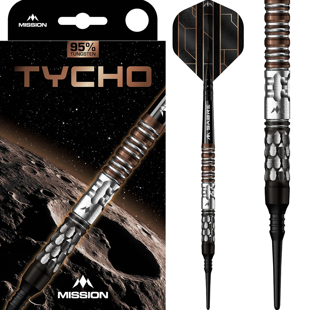 Mission Tycho 95% Soft Tip Darts