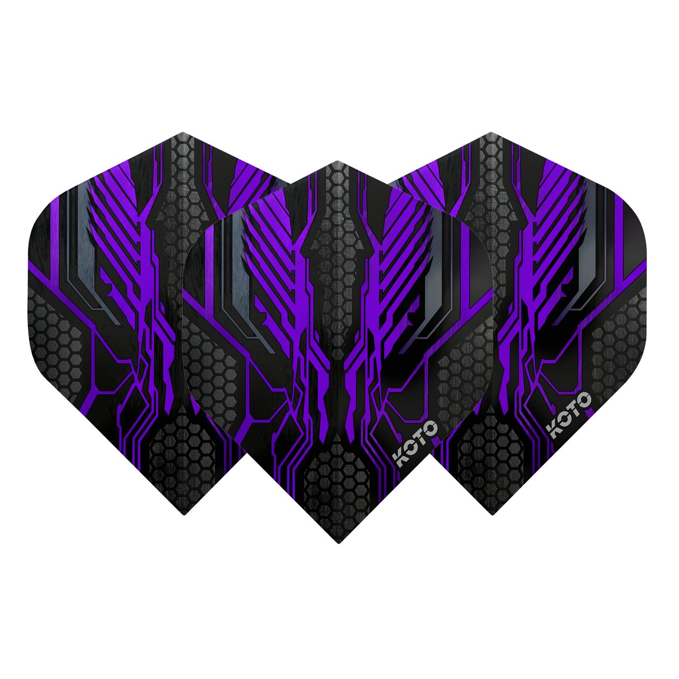 KOTO ZIZ-Wing NO2 Purple Darts Flights
