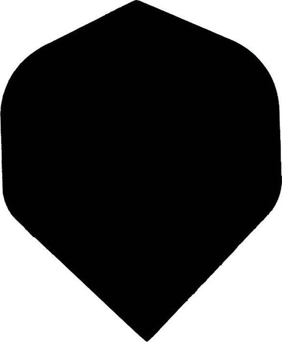 Poly Black Darts Flights