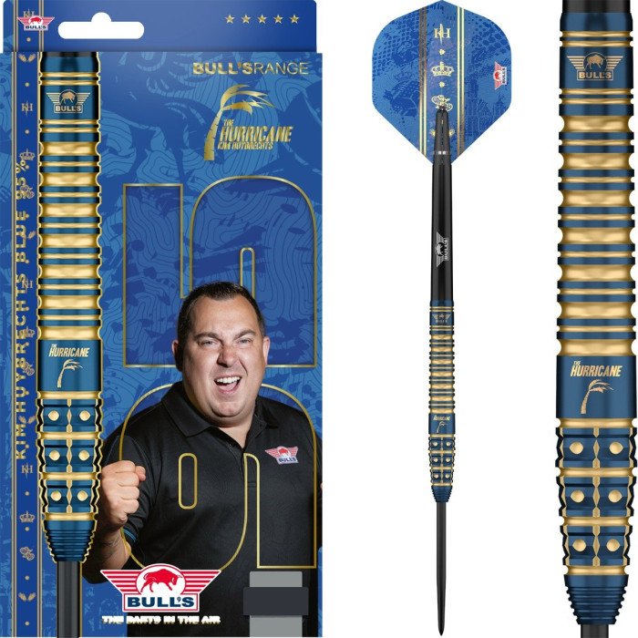 Bull's Kim Huybrechts Blue 95% - Steel Tip Darts