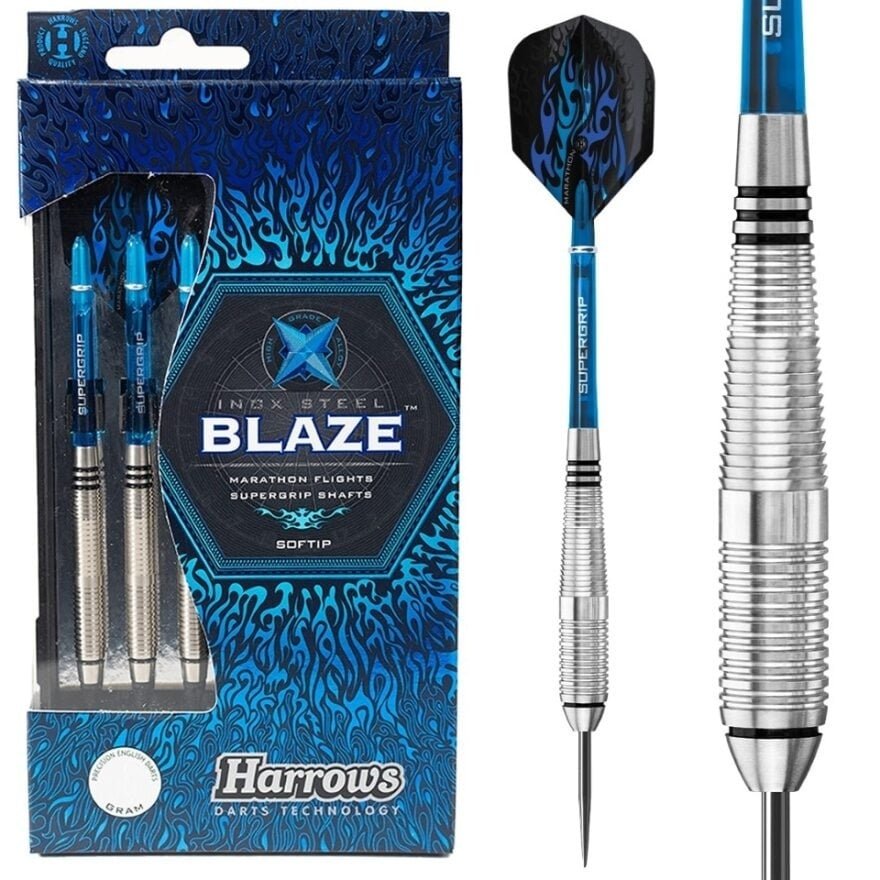 Harrows Blaze B Inox Steel - Dartpfeile