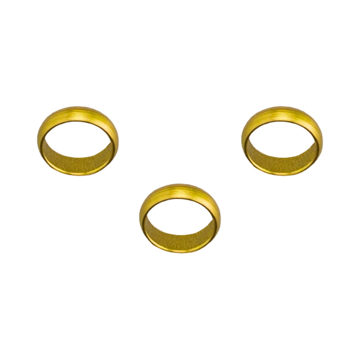 KOTO Aluminum Flight Lock Rings Gold