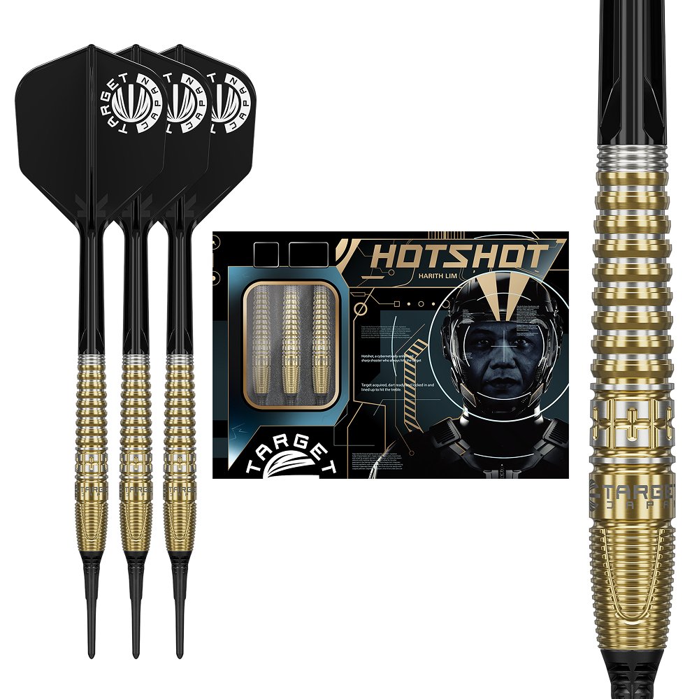 Target Japan Harith Lim Hot Shot G3 90% - Soft Tip Darts