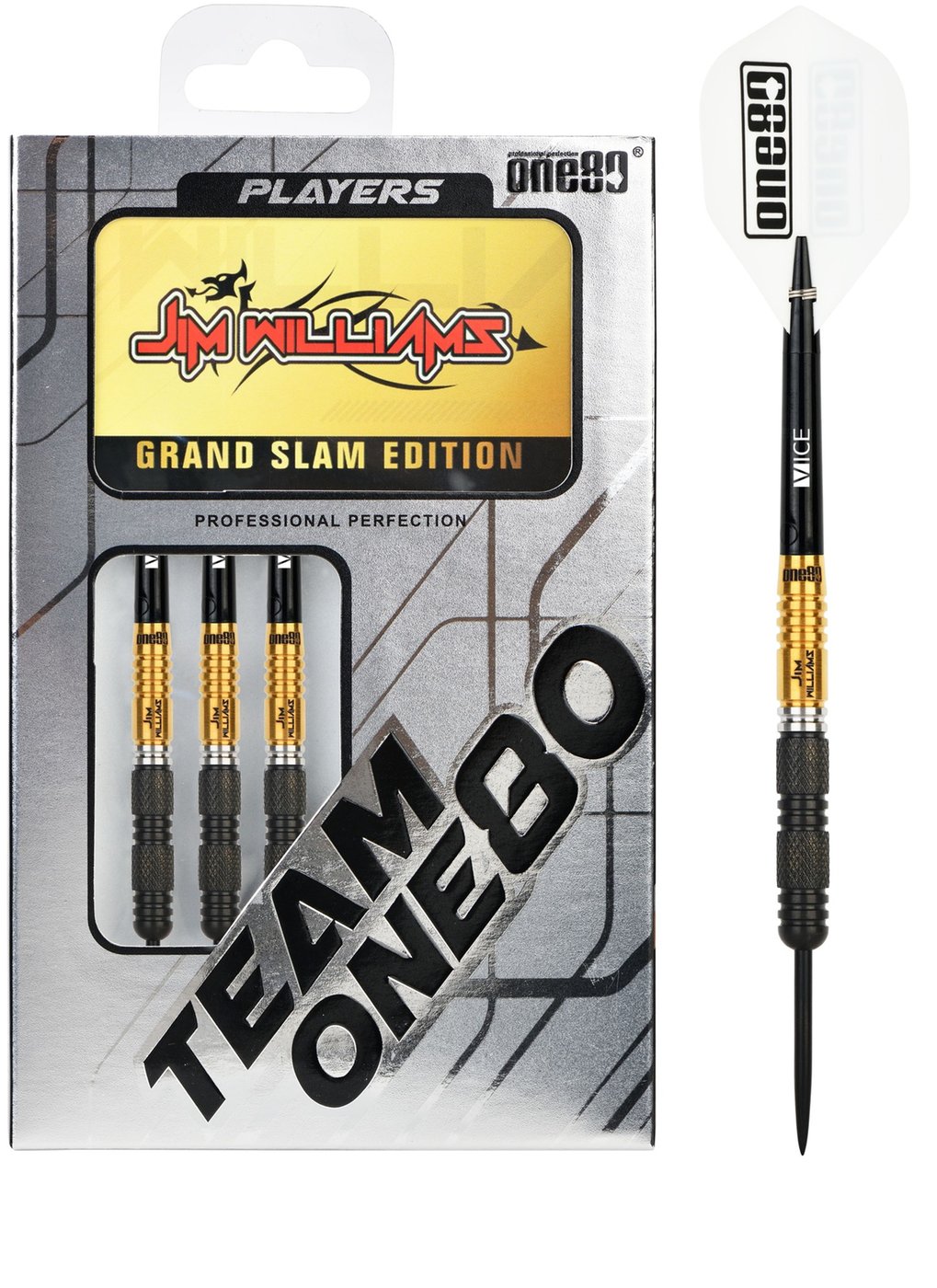 ONE80 Jim Williams 90% Grandslam Edition Darts