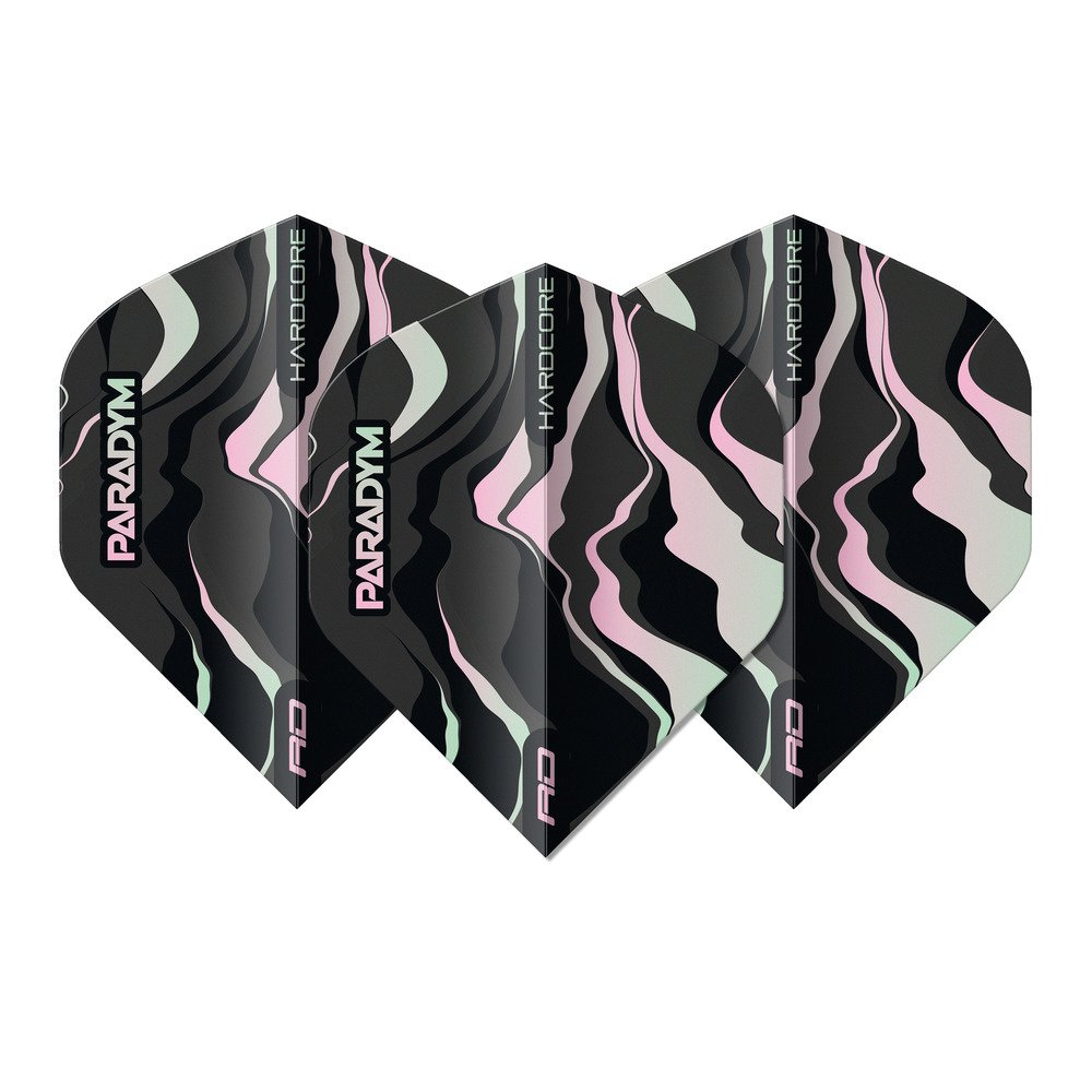 Red Dragon Hardcore Premium Gold Paradym Darts Flights
