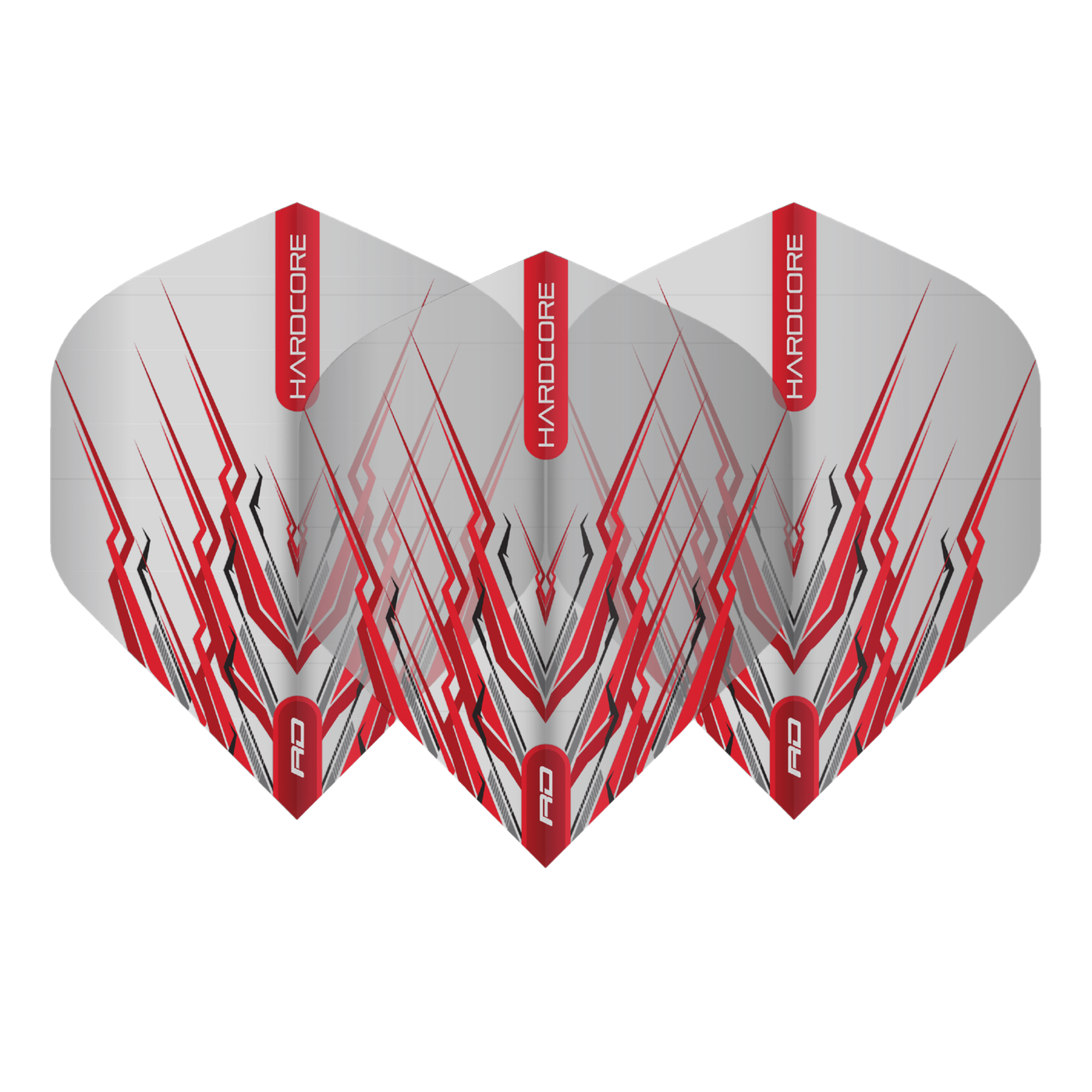 Plumas Red Dragon Peter Wright Hardcore Mohawk Red