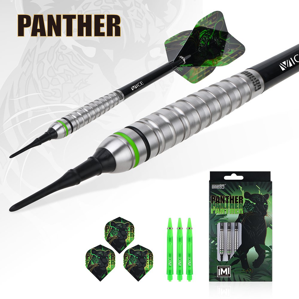 ONE80 Panther-M 80% - Soft Tip Darts - Dartshopper.eu