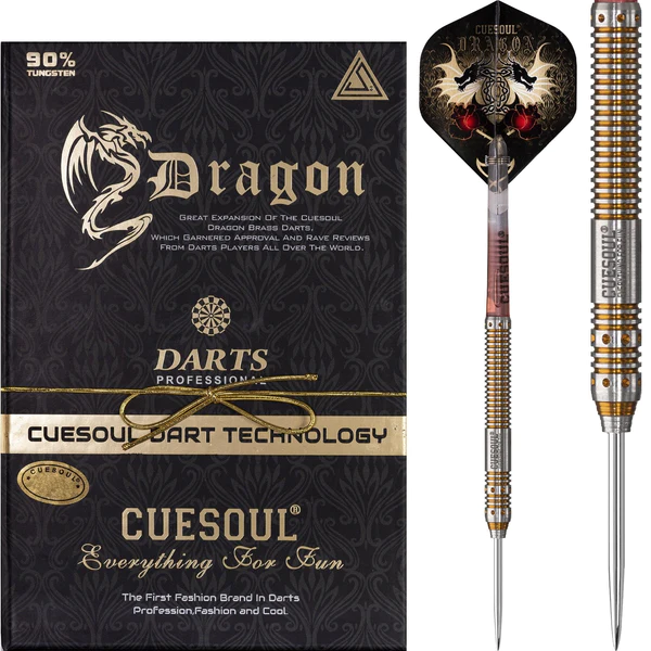 Cuesoul Dragon Gold 90% Darts