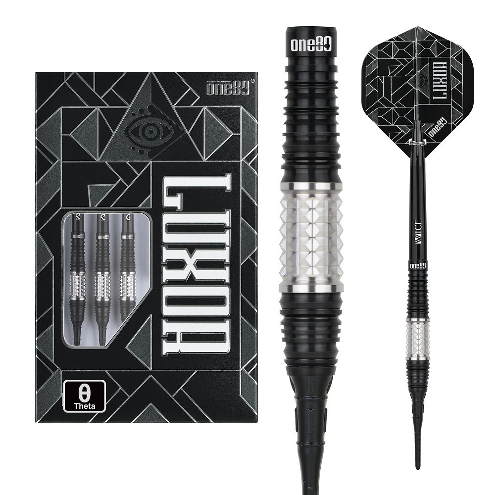 [Tweedekans] ONE80 Luxor II Theta 90% - Soft Tip Darts-18gram