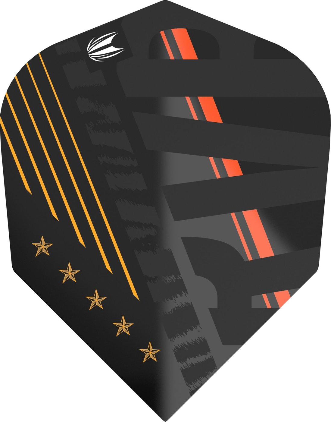 Target Raymond van Barneveld Black NO6 Darts Flights