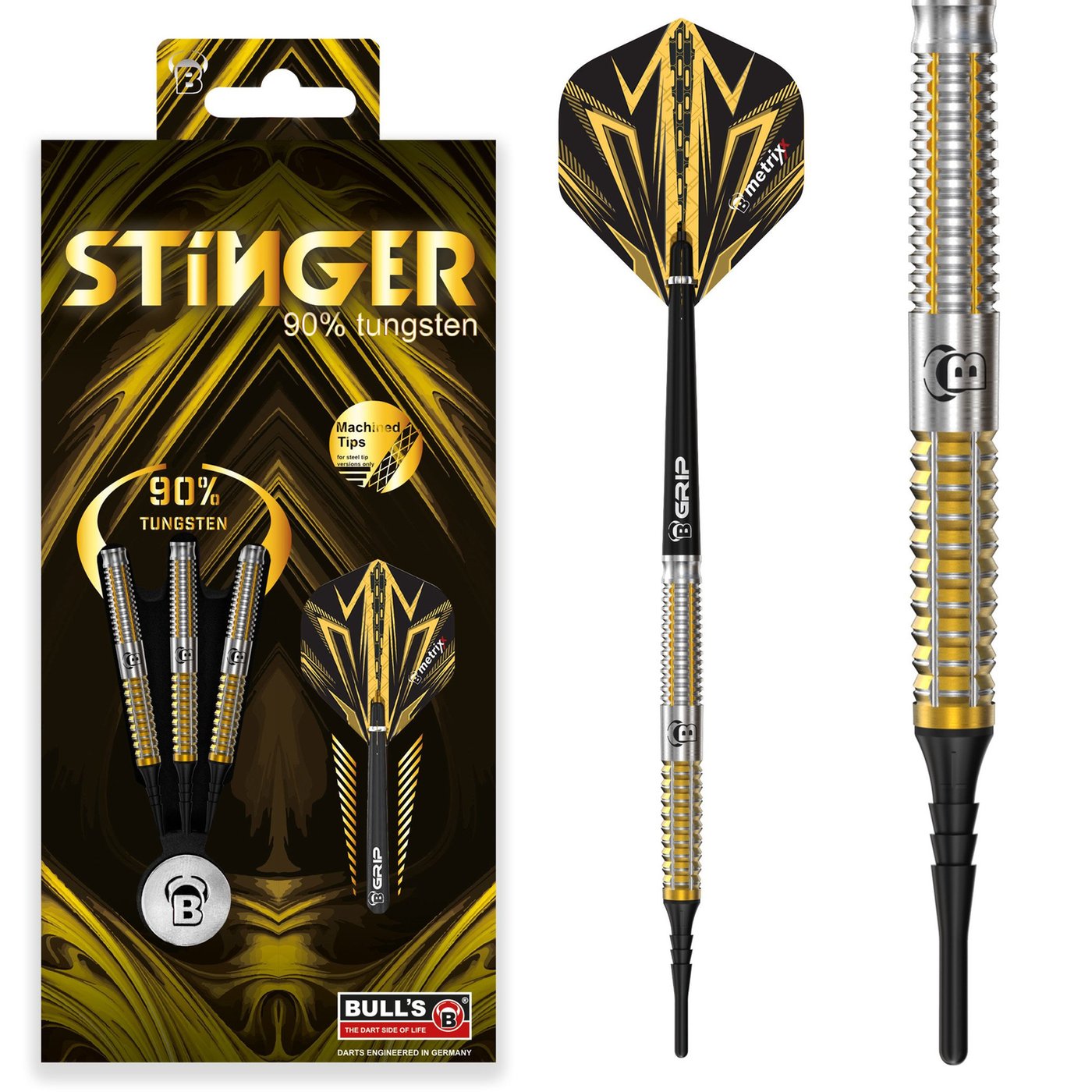 [Tweedekans] BULL'S Stinger 90% Soft Tip-20gram