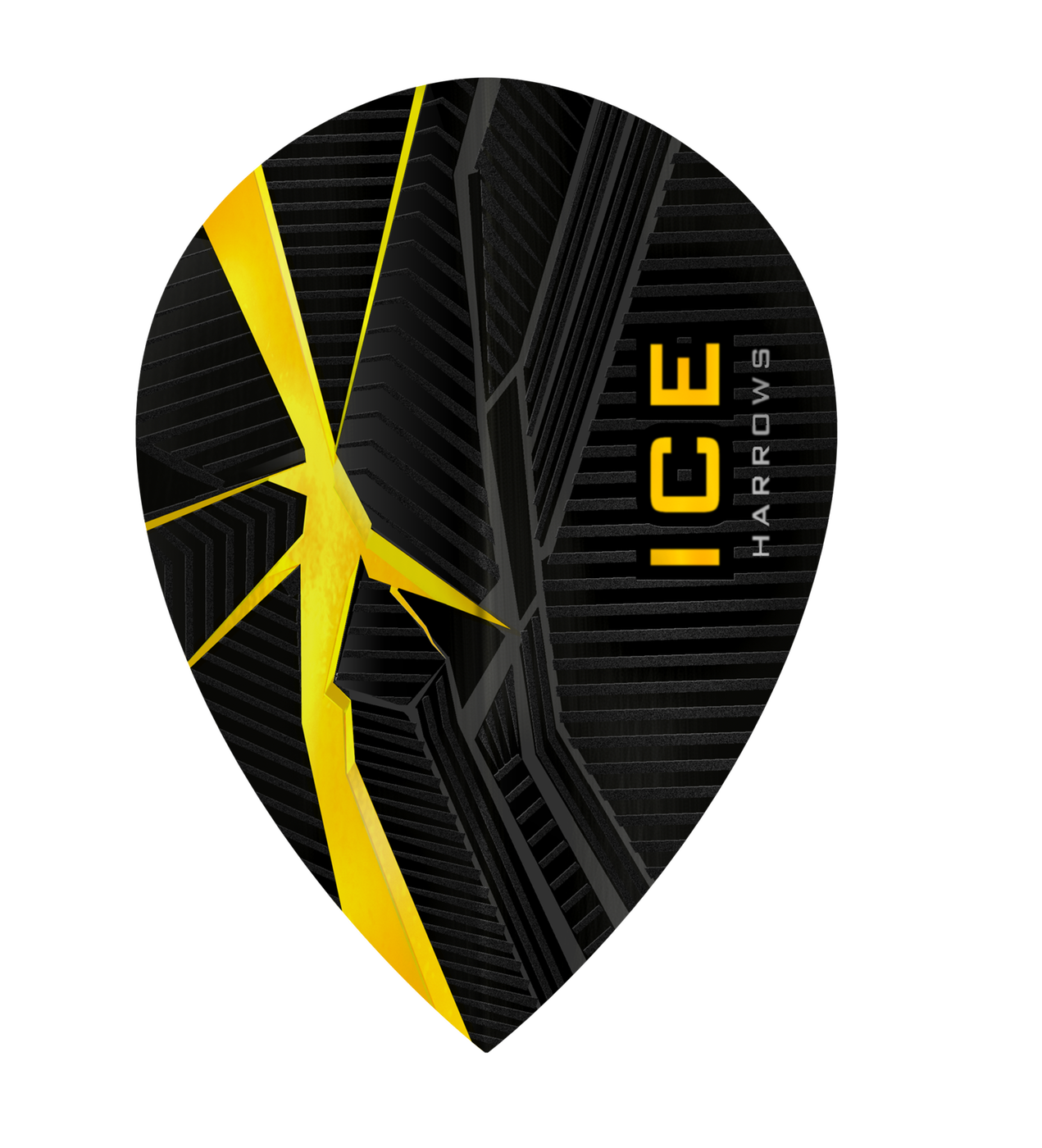 Harrows ICE Recut Pear Yellow Darts Flights