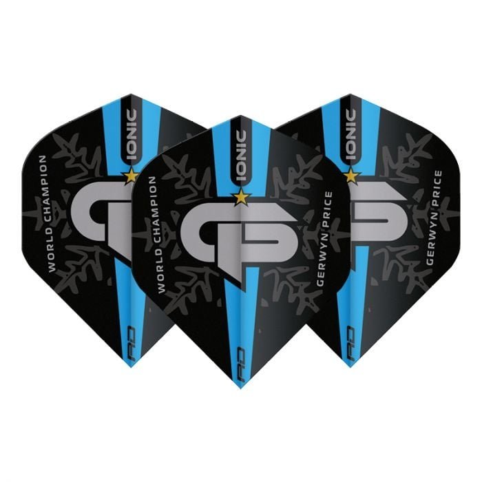 Red Dragon Gerwyn Price WC2021 Blue Logo Edition Darts Flights