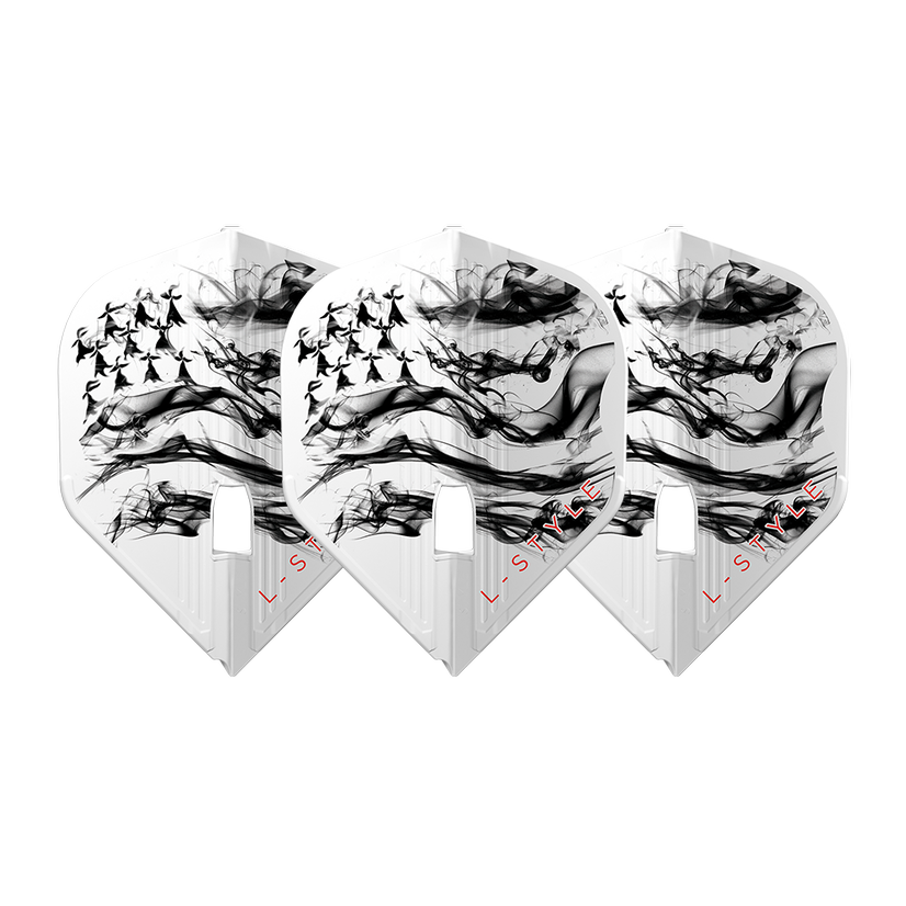 L-Style L1 Kami Thibault Tricole White V2 Darts Flights