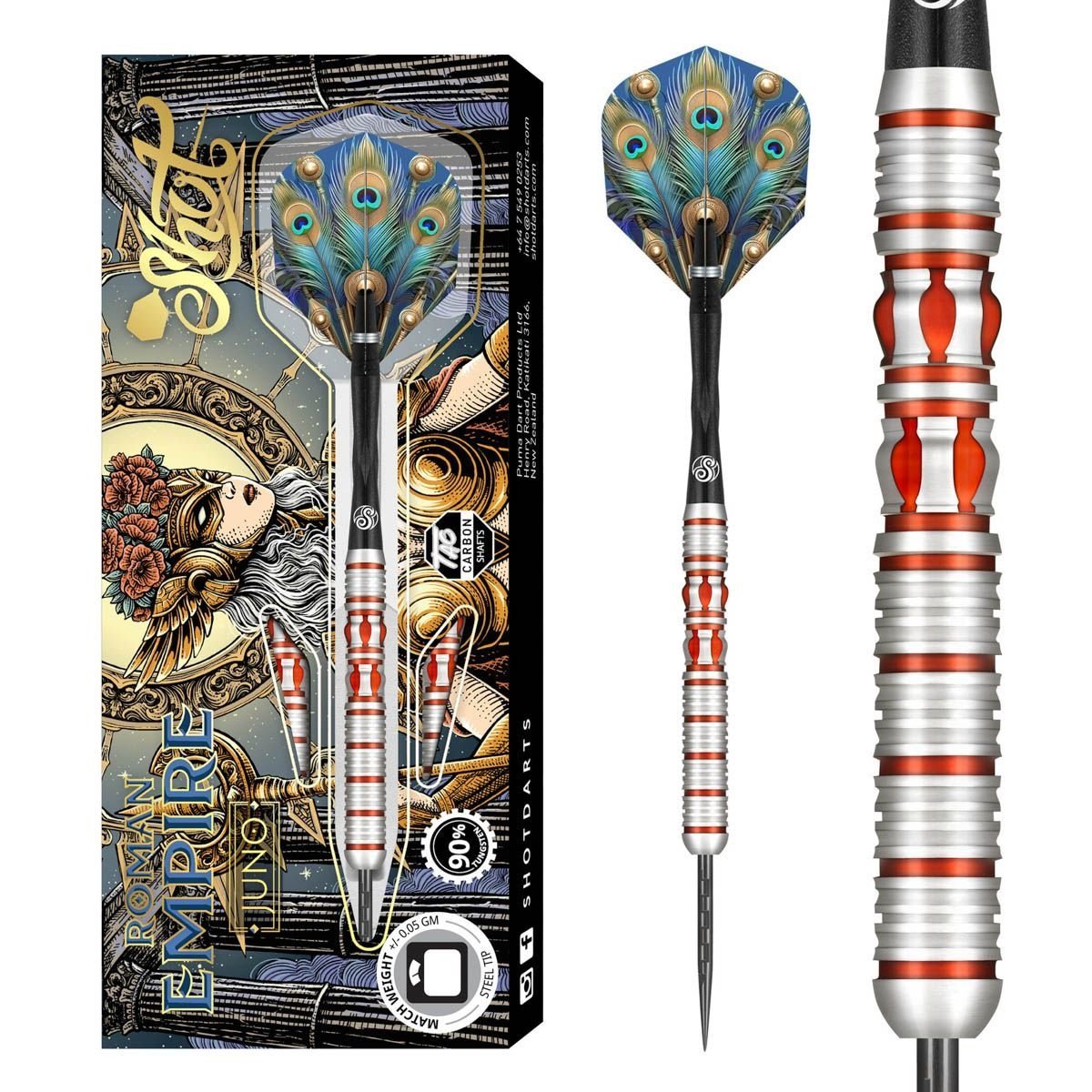 Shot Roman Empire Juno 90% - Dartpijlen