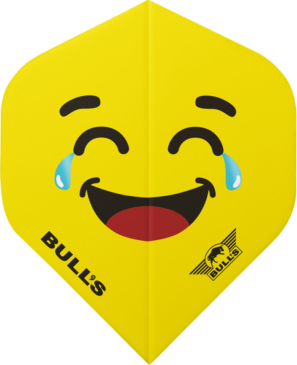 Bull's Smiley 100 Laugh Crying Std. - Dart Flights