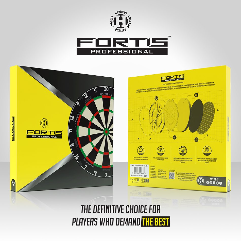 Harrows Fortis - Professional Dartboard - Dartshopper.eu