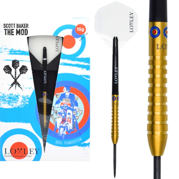 Loxley Scott Baker 90% Darts