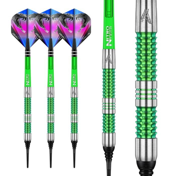 Red Dragon Peter Wright Snakebite Mamba 90% Soft Tip Darts