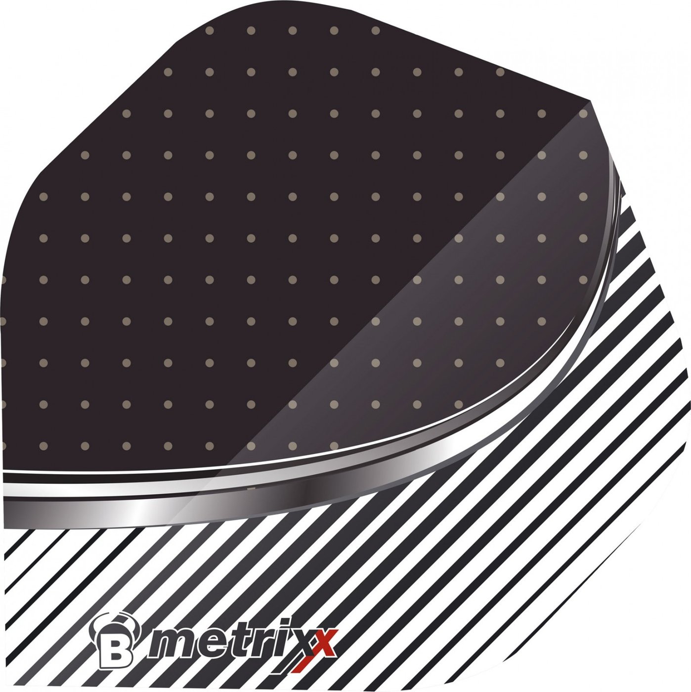 BULL'S Metrix Stripe White Darts Flights