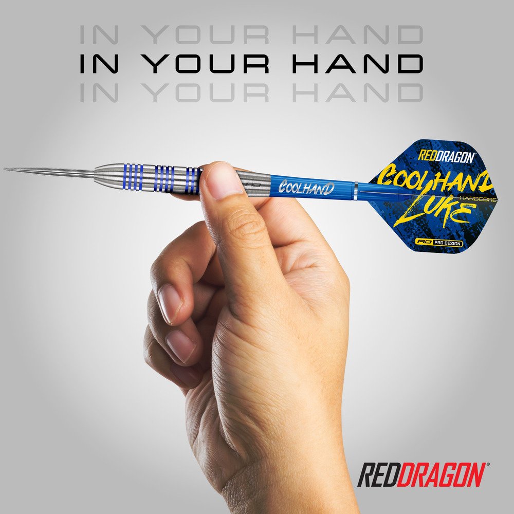 Lotki Red Dragon Luke Humphries Coolhand Champion Series 80% Ekskluzywna Edycja Dartshopper