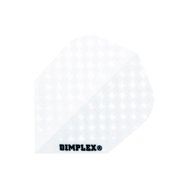 Harrows Dimplex Plain White - Dart Flights